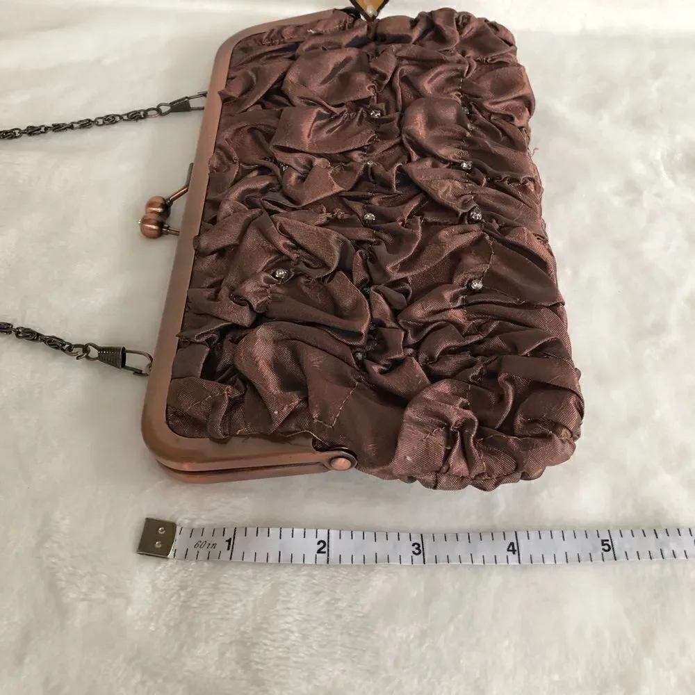 Ruffled Clutch.